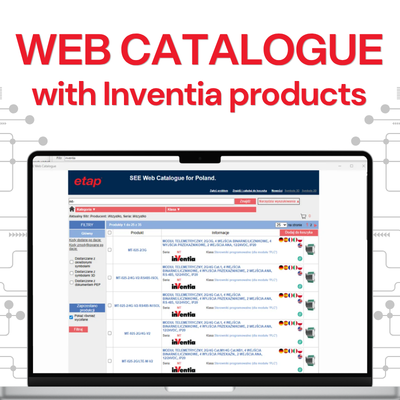 WebCatalogue with Inventia products